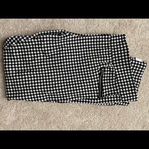 Black and white houndstooth Stevie pant